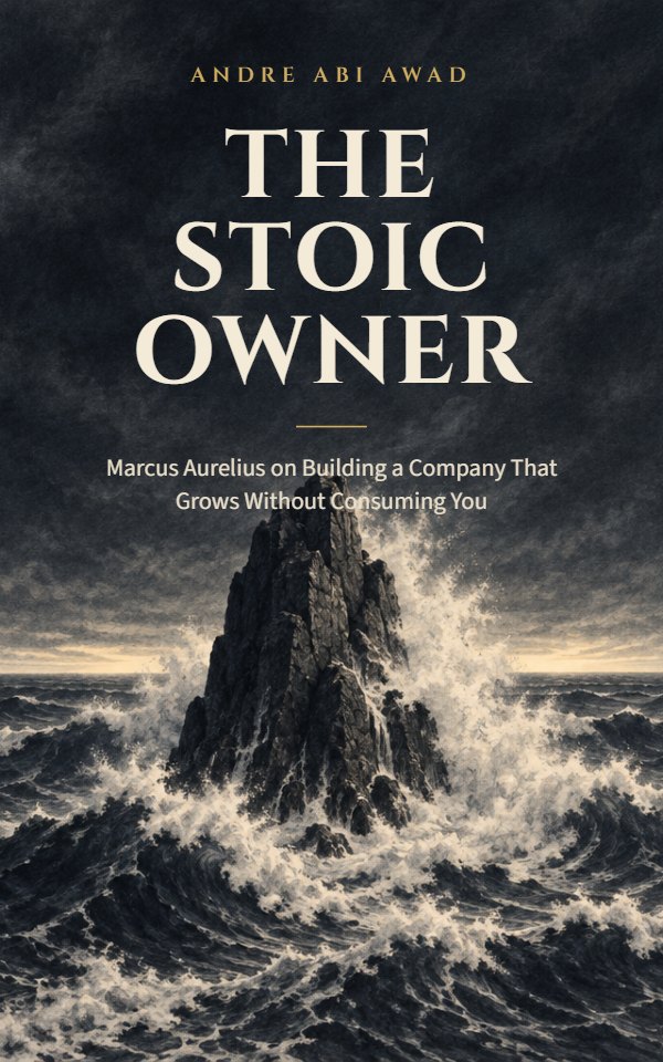 Cover A, The Promontory: a rock standing firm as storm waves break against it